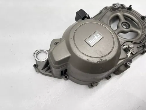2009 Aprilia Mana 850 Clutch Outer Cover Engine Motor Side Case OEM Mana850
