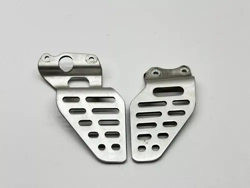 2009 Yamaha YZFR6 Motorcycle Rear set Driver Bracket Heel Guards OEM YZF R6