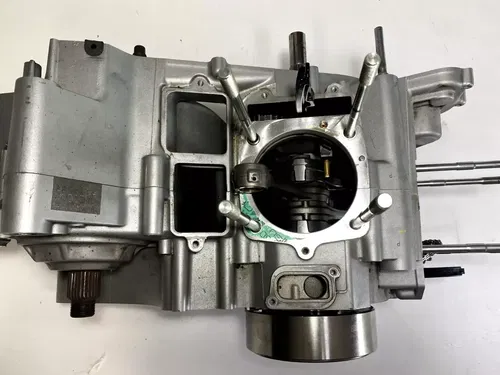 2009 Aprilia Mana850 Engine Bottom End Crankcase Side Motor Block OEM Mana 850