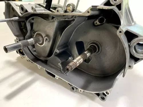 2009 Aprilia Mana850 Engine Bottom End Crankcase Side Motor Block OEM Mana 850
