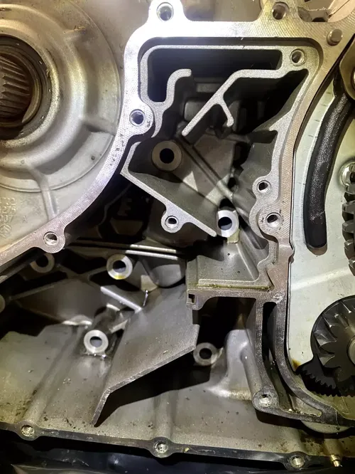 2009 Aprilia Mana850 Engine Bottom End Crankcase Side Motor Block OEM Mana 850