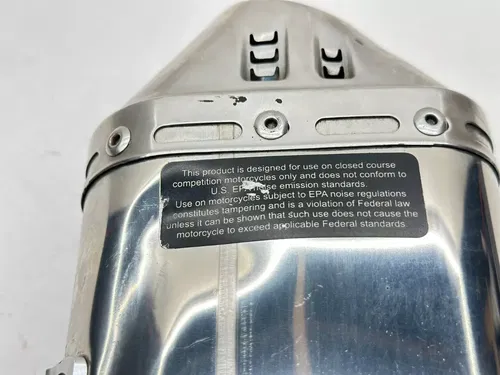 2014 Yamaha R6 Yoshimura Exhaust Silencer Muffler Slip On Steel YZFR6 YZF R6