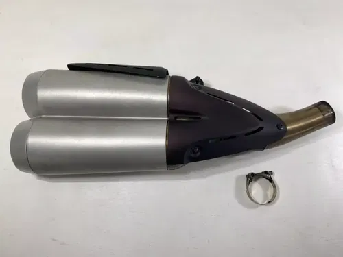 2012 Ducati Diavel Exhaust Silencer Muffler OEM Slip On Clamp Stock 57321111A