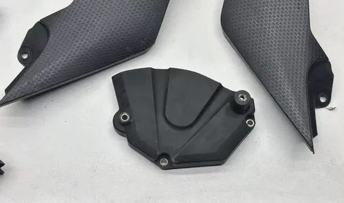 2009 Yamaha YZFR6 Plastic Fairings Set Black Raven Fender Shrouds OEM YZF R6