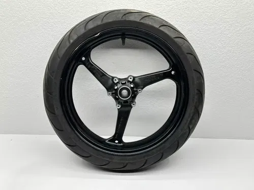 2007-2012 Honda CBR600RR Front Wheel Rim Tire 44650-MFJ-305ZA OEM 2009 CBR 600RR