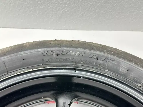 2009 Yamaha YZFR6 Rear Wheel Rim Tire OEM 5SL-25338-00-3X Black YZF R6