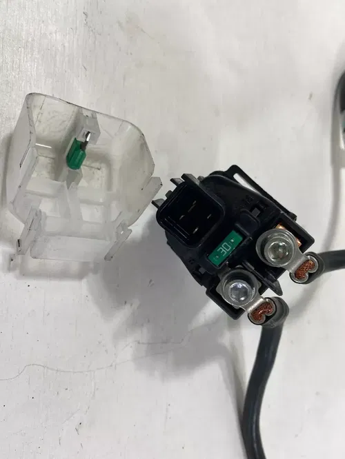 2012 Ducati Diavel Starter Relay Starting Switch OEM Wire Electrical Black Cable