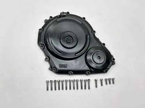 2009 Suzuki GSXR 600 Flywheel Cover Engine Motor Black Bolts Assembly GSXR600