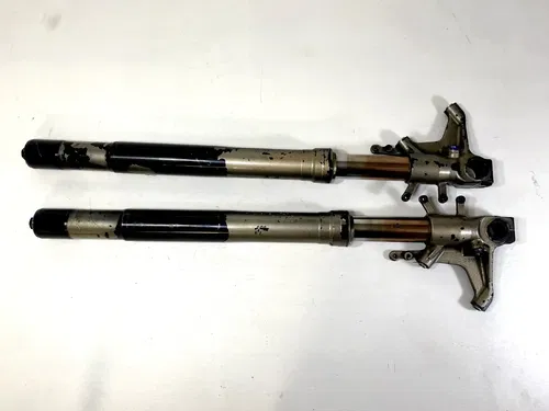 2007 Suzuki GSXR750 Front Fork Suspension Set OEM Lugs 51103-02H00 GSXR 750