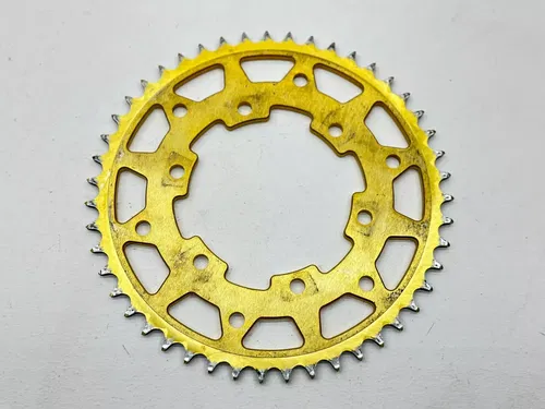 2014 Yamaha R6 Motorcycle Rear Sprocket OEM Steel Golden Stock YZFR6 YZF R6