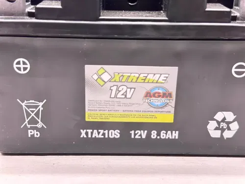 2009 Suzuki GSXR 600 Motorcycle Xtreme Battery 12V XTAZ10S GSXR600