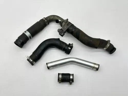 2009 Yamaha YZFR6 Radiator Hoses Kit Clamps Motor Cooling Pipes OEM YZF R6