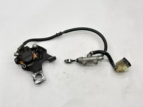 2009 Suzuki GSXR 600 Rear Brake Assembly Master Cylinder Caliper OEM GSXR600