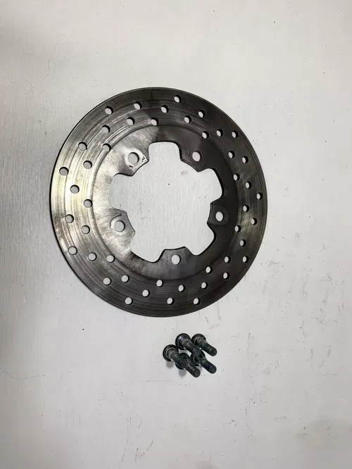 2007 Suzuki GSXR750 Rear Brake Rotor OEM Disc Steel Bolts GSXR 750