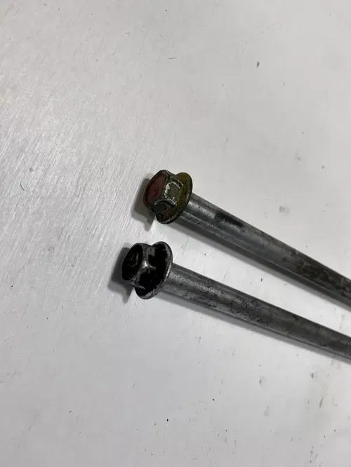 2007 Suzuki GSXR750 Rear Frame Motor Bolt Set OEM Washers Nuts GSXR 750