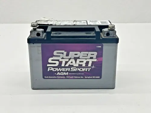 2007-2012 Honda CBR600RR Super Start Power Sport AGM 12V Battery 2009 CBR 600 RR