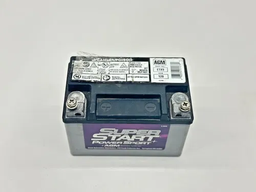 2007-2012 Honda CBR600RR Super Start Power Sport AGM 12V Battery 2009 CBR 600 RR