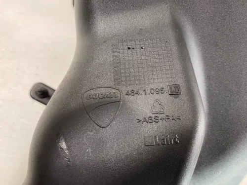 2012 Ducati Diavel Right Inner Air Intake Duct Manifold Cover Panel 484.1.095.1D