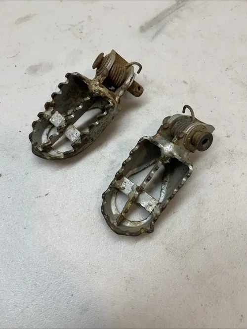 2008 KX65 OEM Foot Pegs KX 65 Oem Stock Footpegs Kx65 08