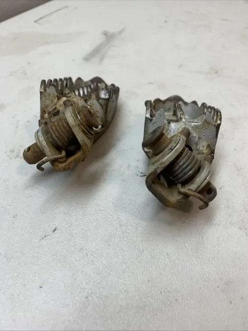 2008 KX65 OEM Foot Pegs KX 65 Oem Stock Footpegs Kx65 08