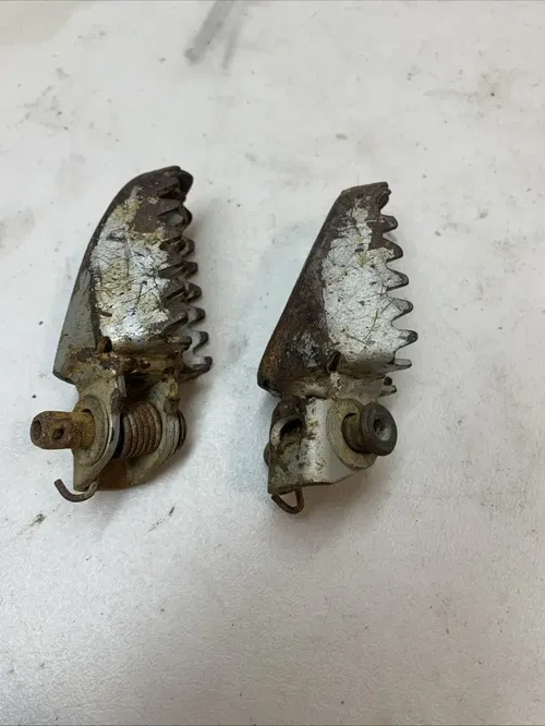2008 KX65 OEM Foot Pegs KX 65 Oem Stock Footpegs Kx65 08