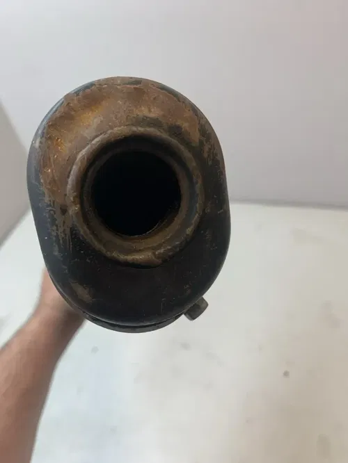 2008 KX65 OEM EXHAUST PIPE SILENCER MUFFLER KAWASAKI RM KX 65 DAMAGED 02-22