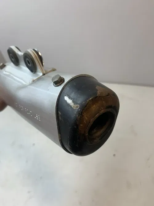 2008 KX65 OEM EXHAUST PIPE SILENCER MUFFLER KAWASAKI RM KX 65 DAMAGED 02-22