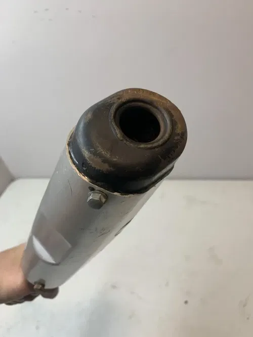 2008 KX65 OEM EXHAUST PIPE SILENCER MUFFLER KAWASAKI RM KX 65 DAMAGED 02-22