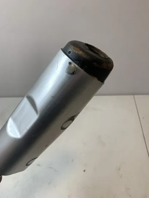 2008 KX65 OEM EXHAUST PIPE SILENCER MUFFLER KAWASAKI RM KX 65 DAMAGED 02-22