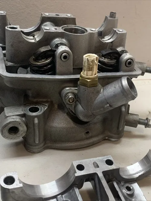 19-23 KX450f OEM Cylinder Head Valves Cams Top End DAMAGED FOR PARTS OR REPAIR