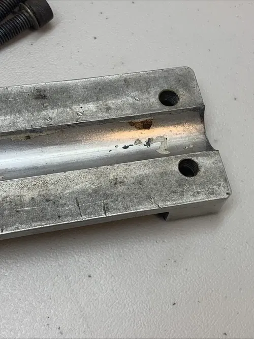 1994 YZ125 Top Triple Tree Bar Mount With Hardware 94 YZ 125 Handle Bar Mount YZ