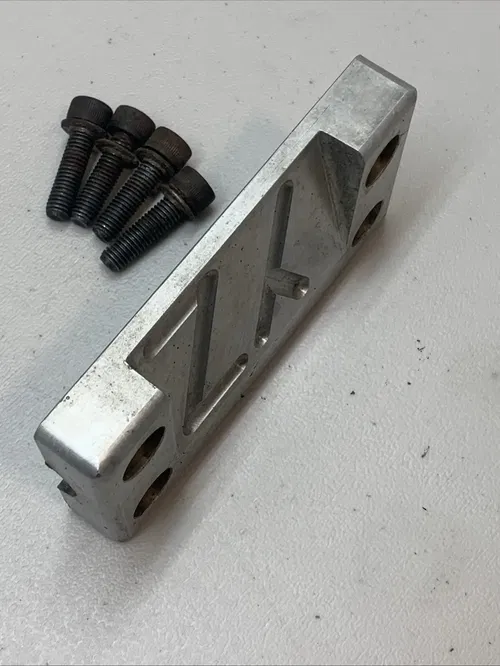 1994 YZ125 Top Triple Tree Bar Mount With Hardware 94 YZ 125 Handle Bar Mount YZ