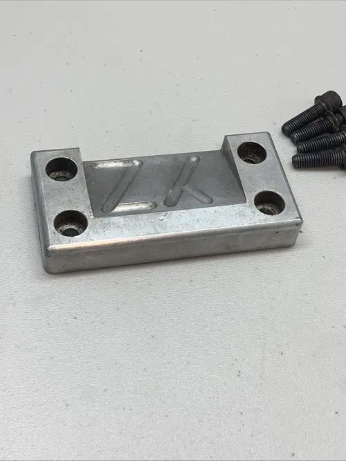 1994 YZ125 Top Triple Tree Bar Mount With Hardware 94 YZ 125 Handle Bar Mount YZ