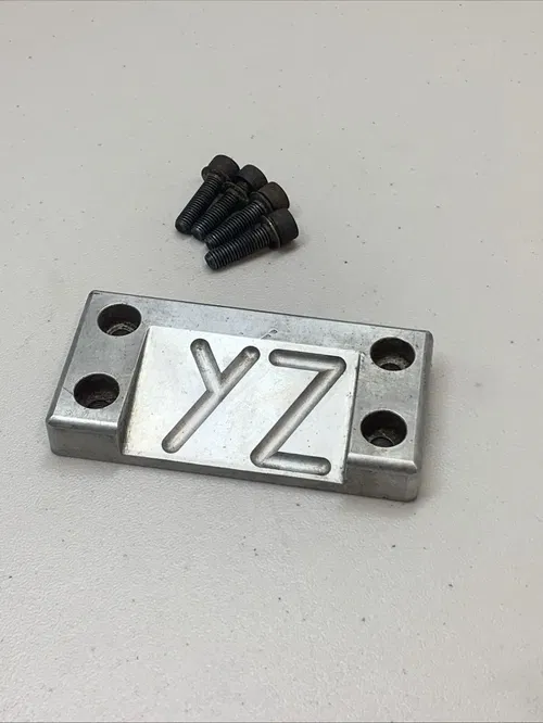 1994 YZ125 Top Triple Tree Bar Mount With Hardware 94 YZ 125 Handle Bar Mount YZ