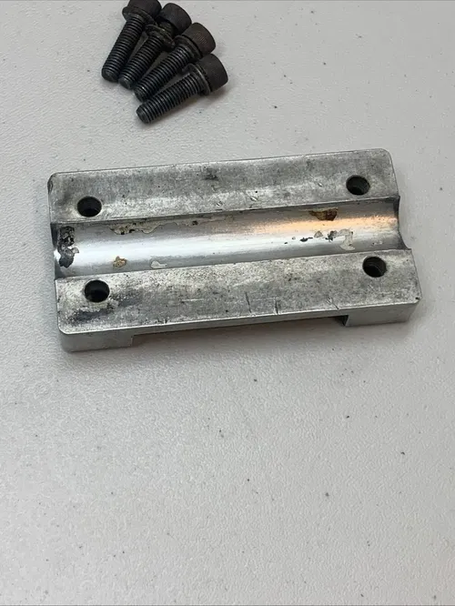 1994 YZ125 Top Triple Tree Bar Mount With Hardware 94 YZ 125 Handle Bar Mount YZ