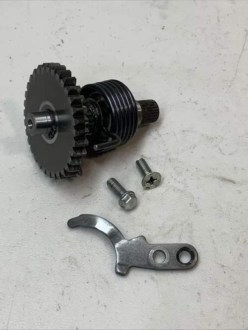 2008 Kawasaki KX65 OEM Kick Start Shaft Kicker Gear Spring Kick Starter ASSY. 08