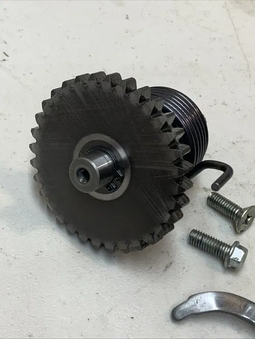 2008 Kawasaki KX65 OEM Kick Start Shaft Kicker Gear Spring Kick Starter ASSY. 08