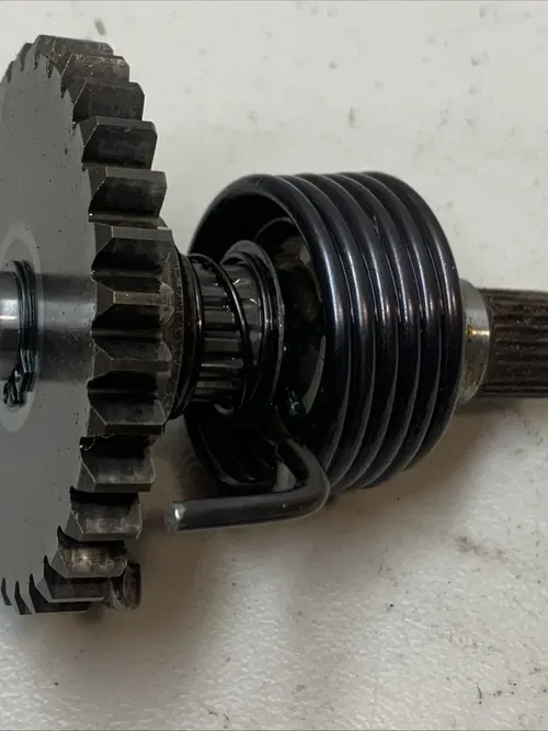 2008 Kawasaki KX65 OEM Kick Start Shaft Kicker Gear Spring Kick Starter ASSY. 08