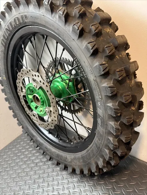 2010 KX250 18" Rear Wheel Rim Hub Tire 06-18 KX250 06-13 KX450 19-24 Back Wheel