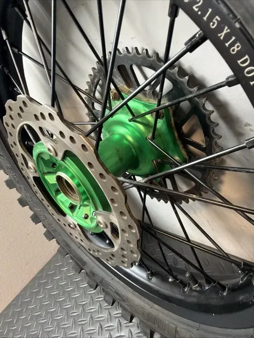 2010 KX250 18" Rear Wheel Rim Hub Tire 06-18 KX250 06-13 KX450 19-24 Back Wheel