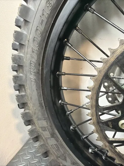 2010 KX250 18" Rear Wheel Rim Hub Tire 06-18 KX250 06-13 KX450 19-24 Back Wheel