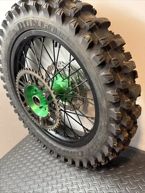 2010 KX250 18" Rear Wheel Rim Hub Tire 06-18 KX250 06-13 KX450 19-24 Back Wheel