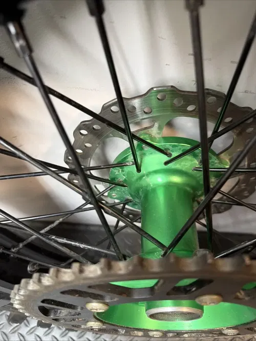 2010 KX250 18" Rear Wheel Rim Hub Tire 06-18 KX250 06-13 KX450 19-24 Back Wheel