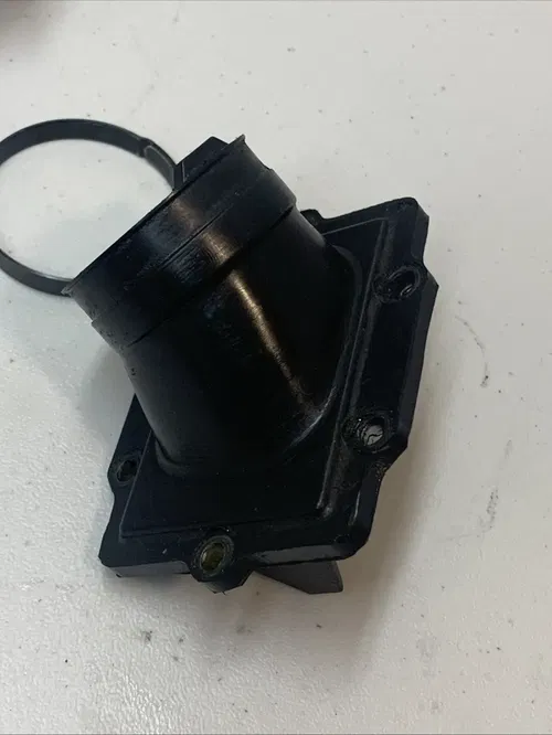 1988 KX250 OEM Intake Manifold With Reed Cage And Reeds Intake Clamp 88-93 kx250