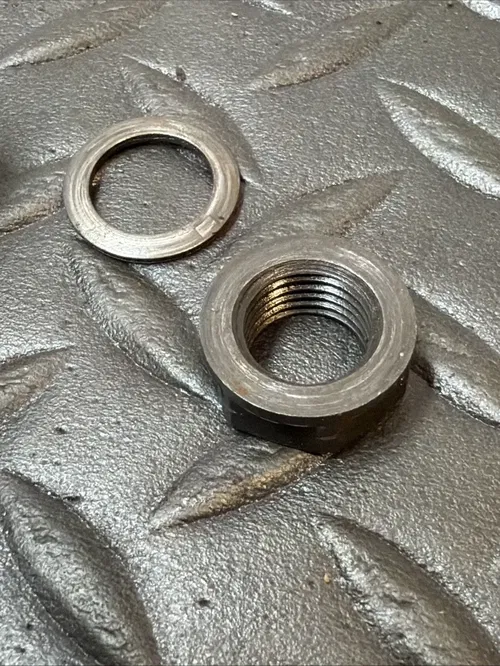 1984 RM250 OEM Primary Drive Gears RM 250 Crank Gears Reverse Thread Nut 84