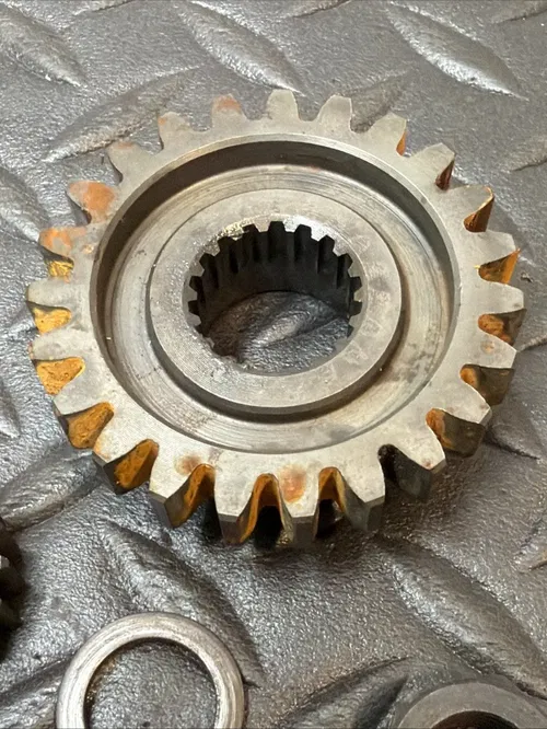 1984 RM250 OEM Primary Drive Gears RM 250 Crank Gears Reverse Thread Nut 84