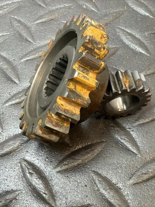 1984 RM250 OEM Primary Drive Gears RM 250 Crank Gears Reverse Thread Nut 84