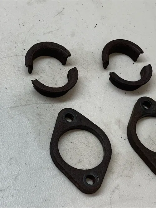 1984 Honda XL250R Xl 250 R OEM Exhaust Flange Header Shims 1984-1986 Xl250r Shim