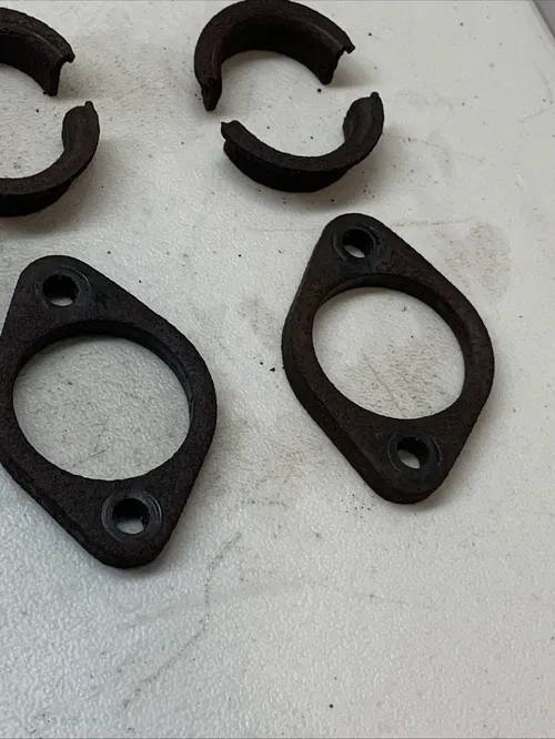 1984 Honda XL250R Xl 250 R OEM Exhaust Flange Header Shims 1984-1986 Xl250r Shim