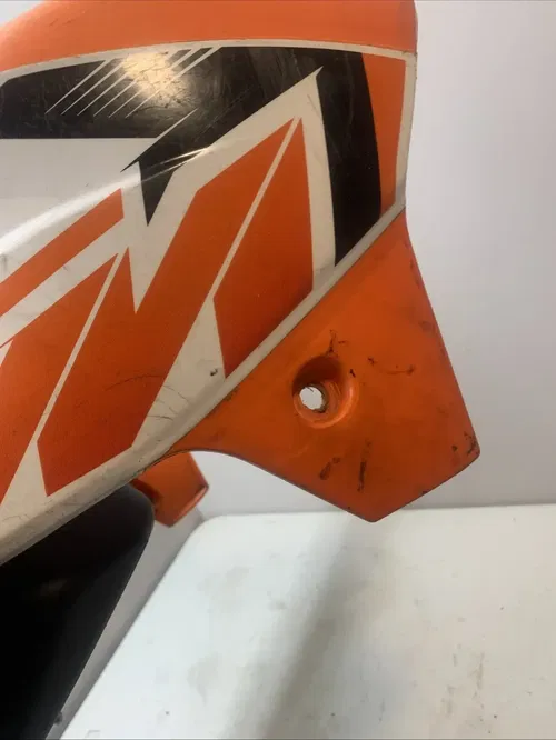 2015 KTM SX 85 OEM Gas Tank Fuel Tank w Tank Shrouds Side Plastics Cap Petcock